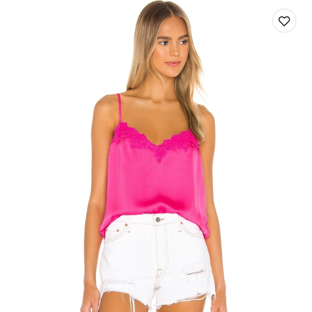 NWT Heartloom Pink silk cami